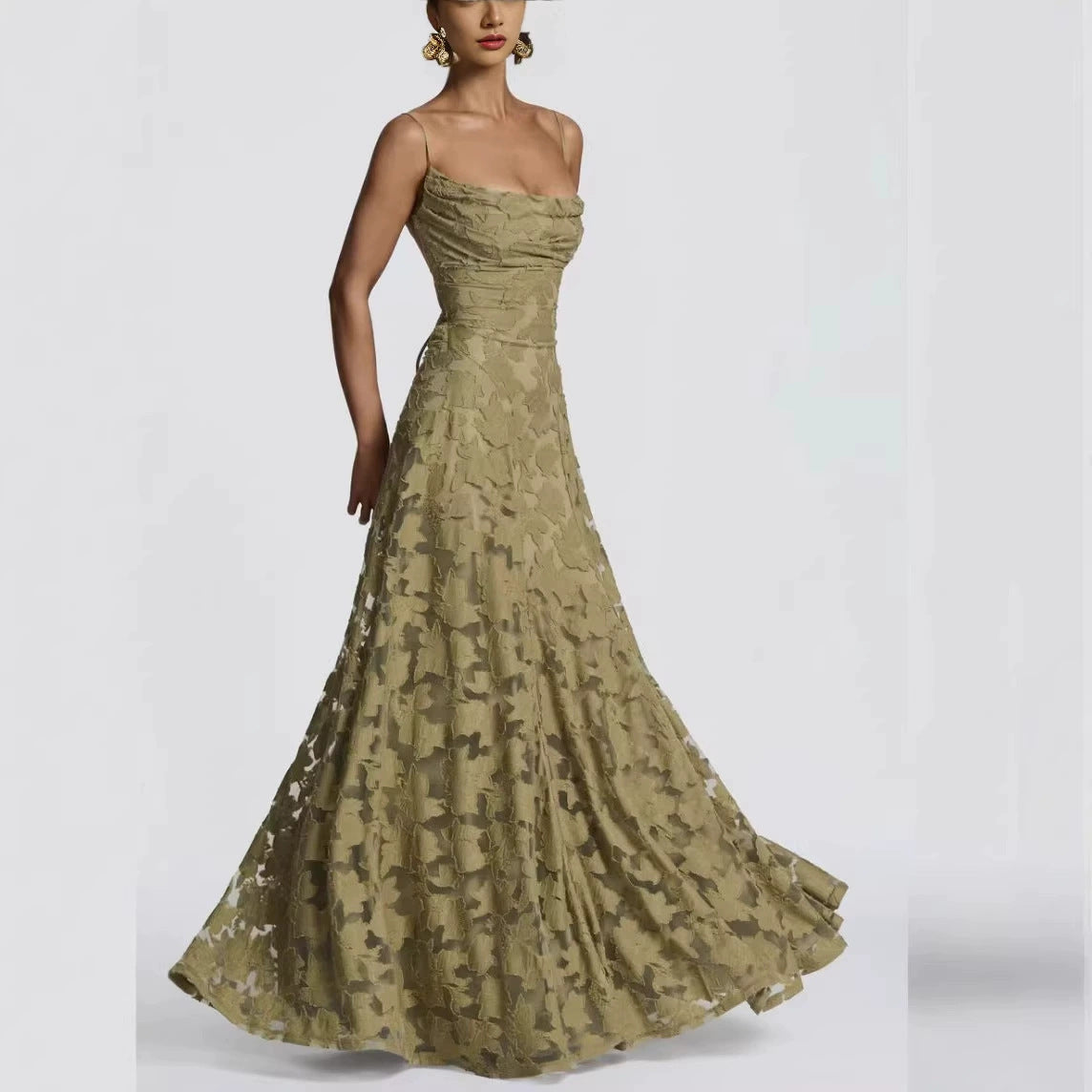 Spice Girl Wind Wine Red Dress With Suspenders