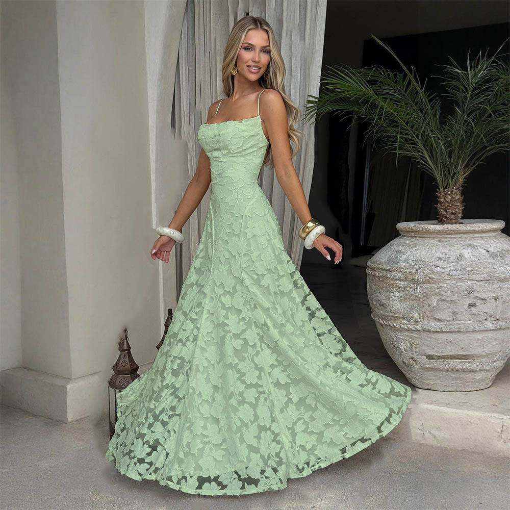 Spice Girl Wind Wine Red Dress With Suspenders