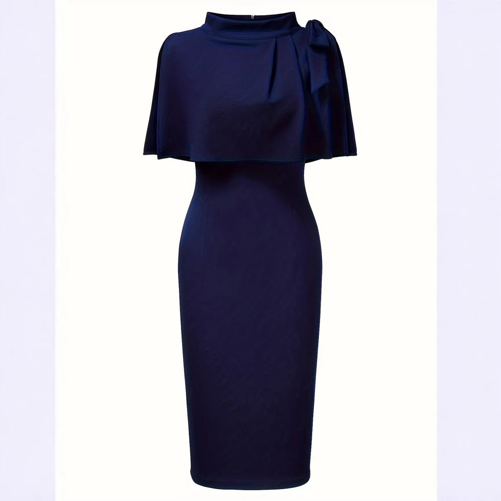 Three-dimensional Waist-cinching Body-hugging Pencil Skirt Solid Color