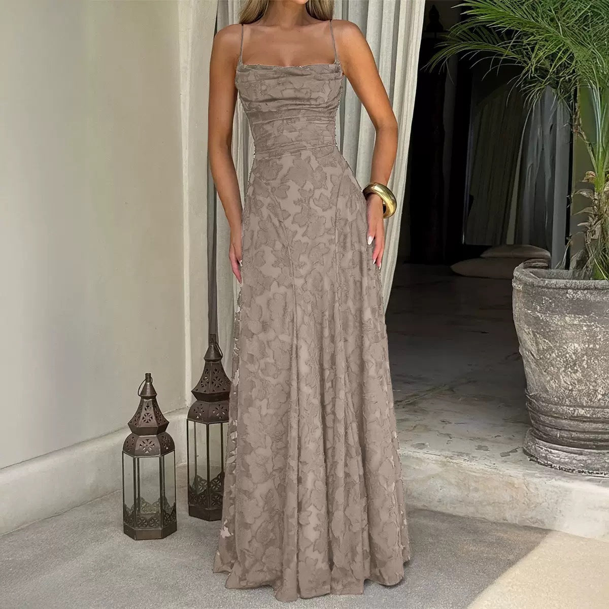 Spice Girl Wind Wine Red Dress With Suspenders